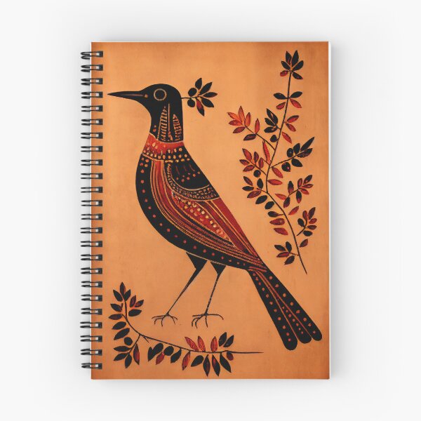 Item preview, Warli Bird designed and sold by Banded-Canyon.