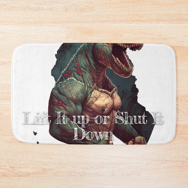 Item preview, Lift It up or Shut It Down Bodybuilding Fitness Gym Workout Exercise Merch Print  Design designed and sold by tengamerx.