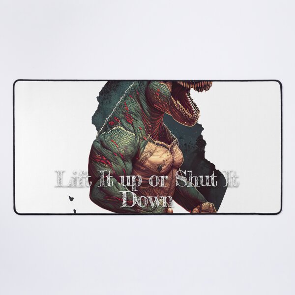 Item preview, Lift It up or Shut It Down Bodybuilding Fitness Gym Workout Exercise Merch Print  Design designed and sold by tengamerx.