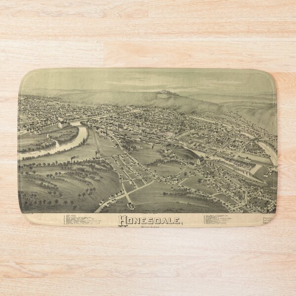 Item preview, Honesdale, Pennsylvania (1890) designed and sold by allhistory.