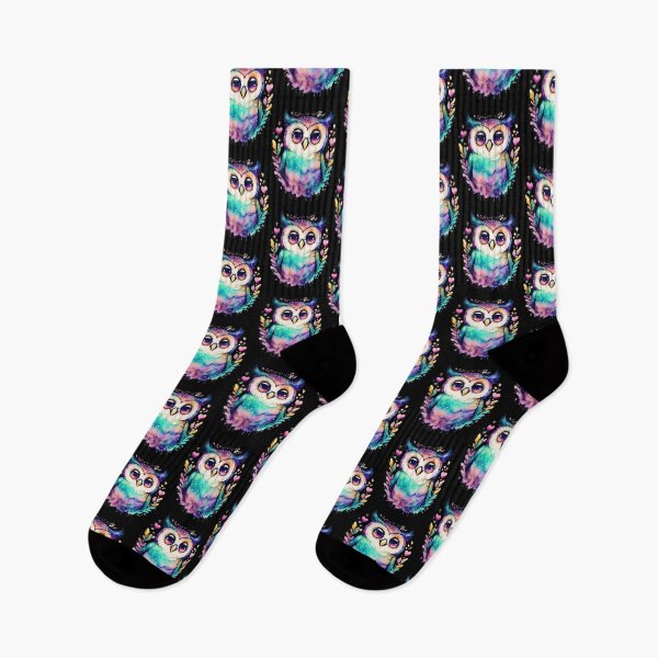 Item preview, Colorful owl with charming eyes designed and sold by Khaled Abdelnaser.