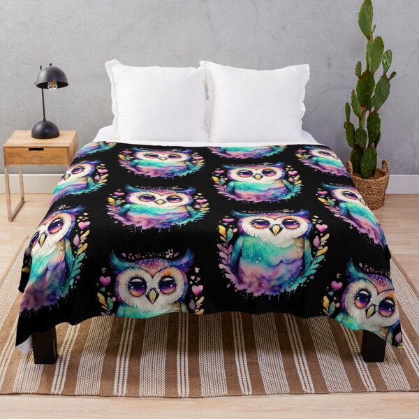 Item preview, Colorful owl with charming eyes designed and sold by Khaled Abdelnaser.