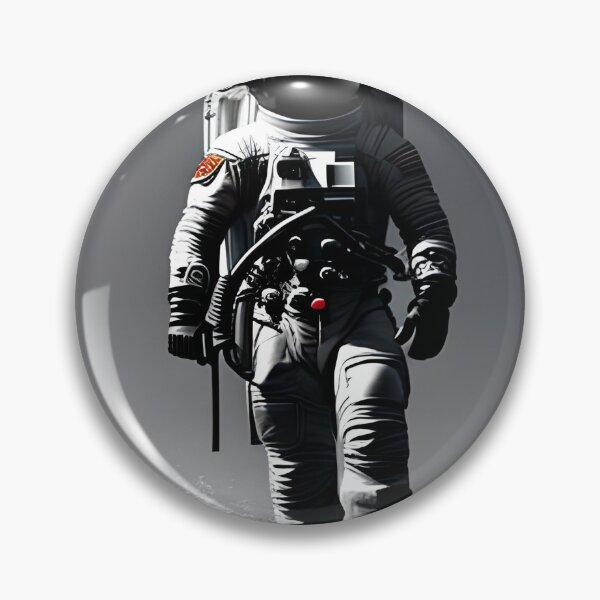 Item preview, black and white surfing astronaut designed and sold by redstar-design.