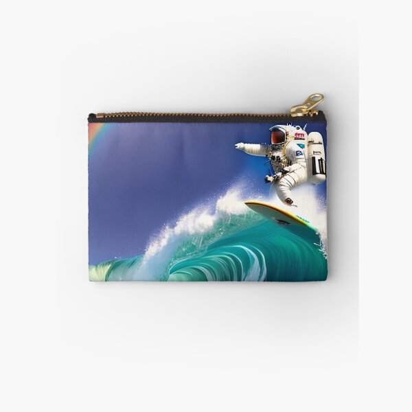 Item preview, astronaut surfing on a wave designed and sold by redstar-design.