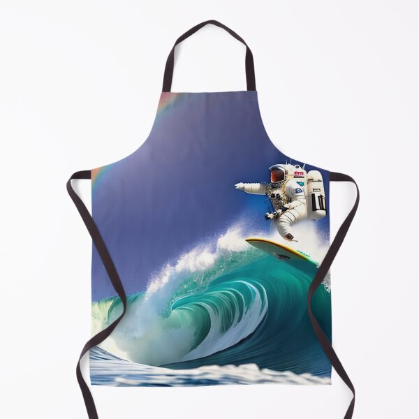Item preview, astronaut surfing on a wave designed and sold by redstar-design.