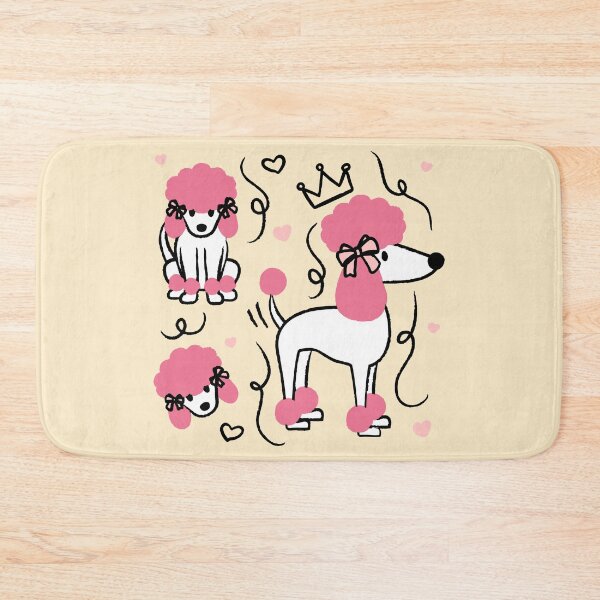 Item preview, Pink Poodles designed and sold by Paperfly Studio.
