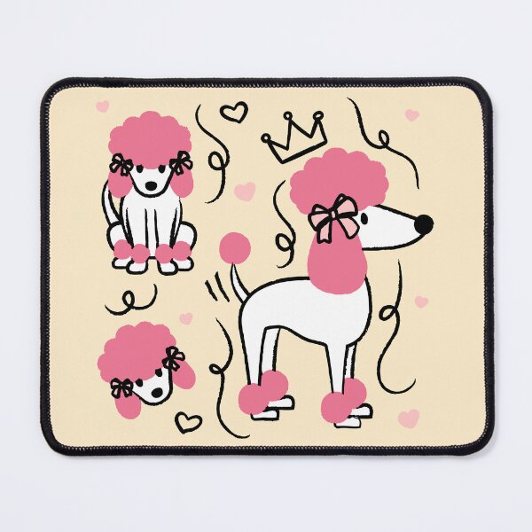 Item preview, Pink Poodles designed and sold by Paperfly Studio.