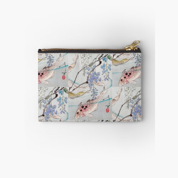 Item preview, 3/3 of "Six Carp Swimming Beneath Wisteria" (1889) Multi-Panel designed and sold by archifan.