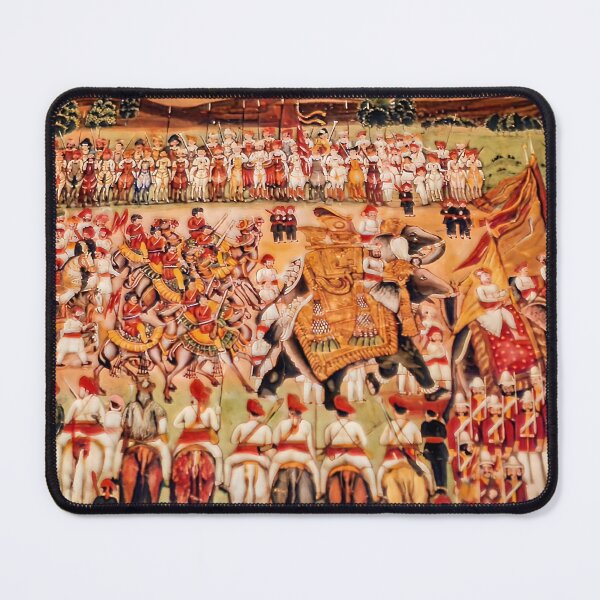 Item preview, Royal Splendor: A Magnificent Indian King Procession with Elephants, Horses, and Soldiers designed and sold by Gaurav Garg.