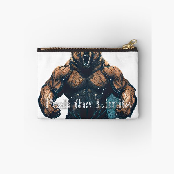 Item preview, Push the Limits Bodybuilding Fitness Gym Workout Exercise Merch Print  Design designed and sold by tengamerx.