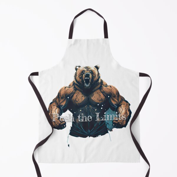 Item preview, Push the Limits Bodybuilding Fitness Gym Workout Exercise Merch Print Design designed and sold by tengamerx.