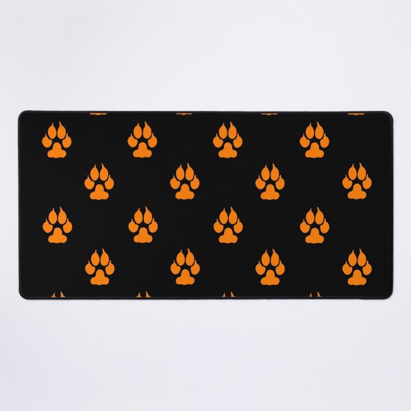 Item preview, Orange Golden dog paws designed and sold by andrew JOHNSEN.