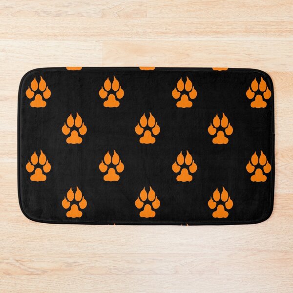 Item preview, Orange Golden dog paws designed and sold by andrew JOHNSEN.