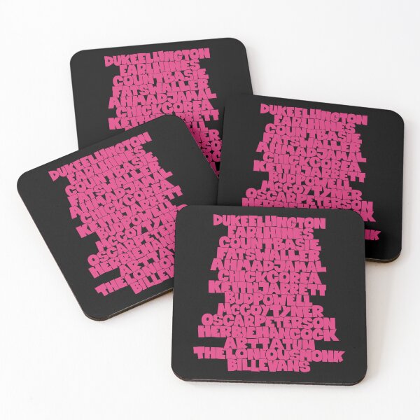 Item preview, Jazz Legends in Type: The Jazz Pianists designed and sold by Boogosh.