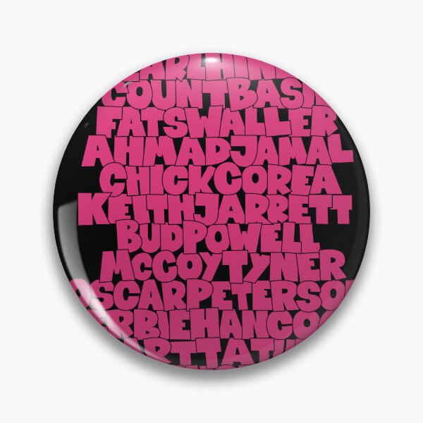 Item preview, Jazz Legends in Type: The Jazz Pianists designed and sold by Boogosh.