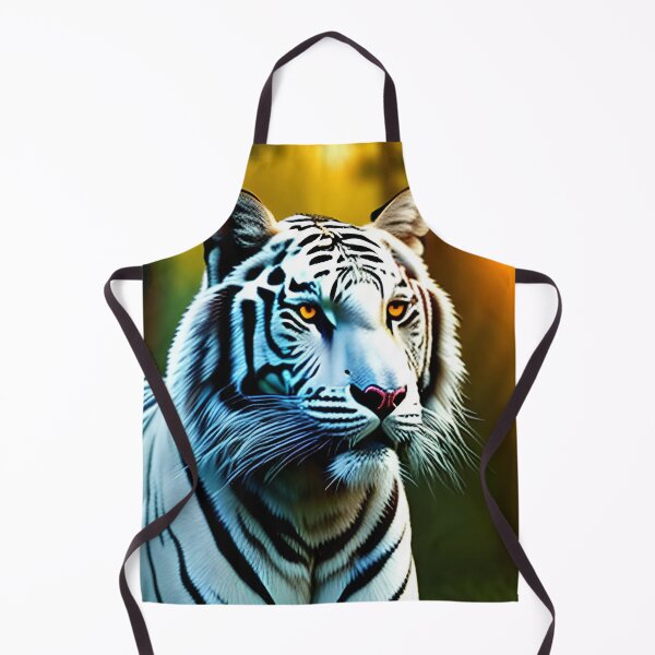 Item preview, white tiger in the forest designed and sold by redstar-design.