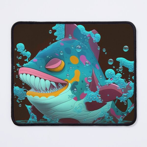 Item preview, Bruxish, the Colorful Psychic Fish in murky waters! designed and sold by Frocentric.