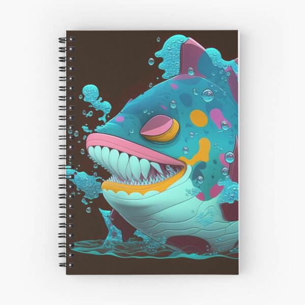 Item preview, Bruxish, the Colorful Psychic Fish in murky waters! designed and sold by Frocentric.