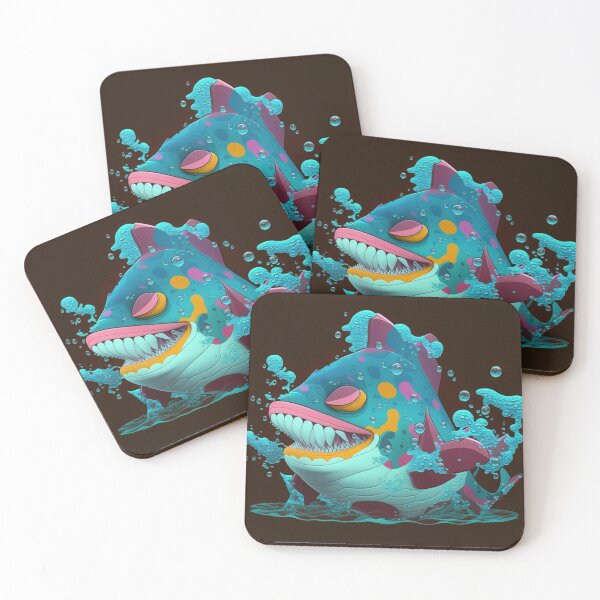 Item preview, Bruxish, the Colorful Psychic Fish in murky waters! designed and sold by Frocentric.