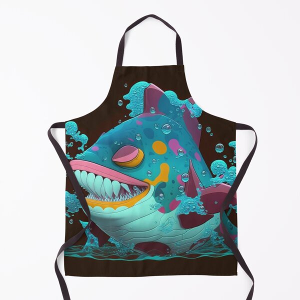 Item preview, Bruxish, the Colorful Psychic Fish in murky waters! designed and sold by Frocentric.