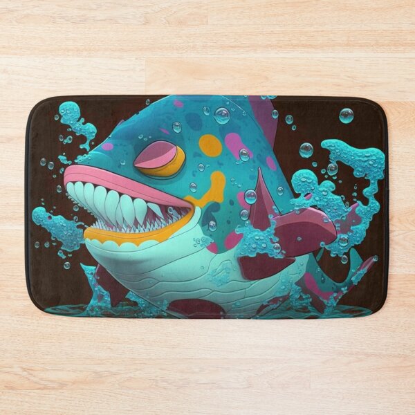 Item preview, Bruxish, the Colorful Psychic Fish in murky waters! designed and sold by Frocentric.