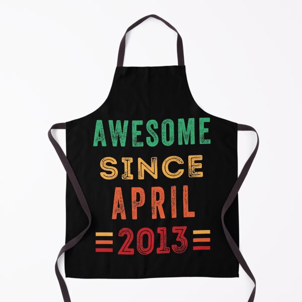 Item preview, Awesome since April 2013 birthday shirt designed and sold by Gerald Waters.