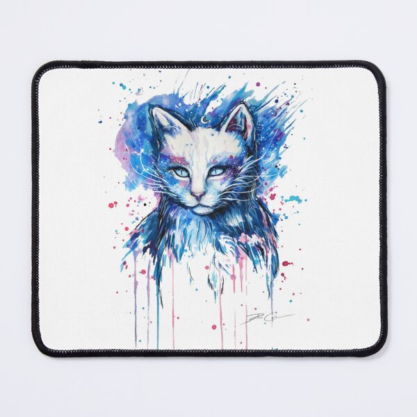 Item preview, Multicolored cat painting designed and sold by Gile-Shop.