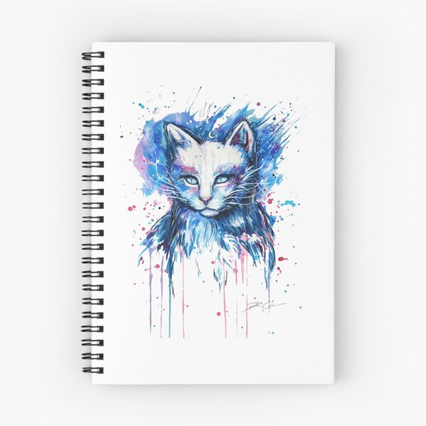 Item preview, Multicolored cat painting designed and sold by Gile-Shop.