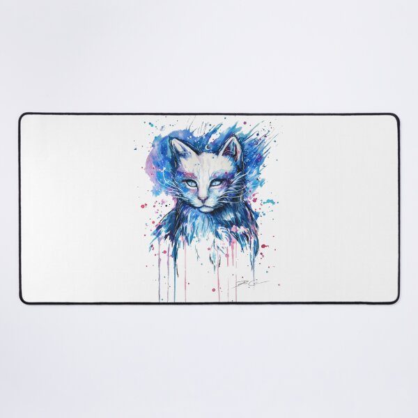 Item preview, Multicolored cat painting designed and sold by Gile-Shop.