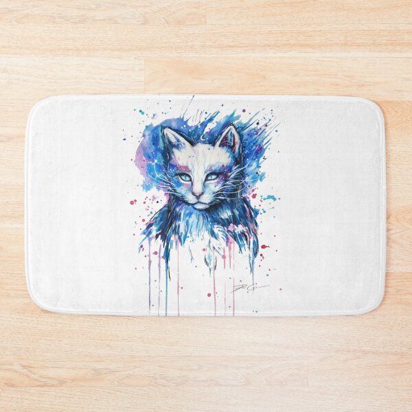 Item preview, Multicolored cat painting designed and sold by Gile-Shop.