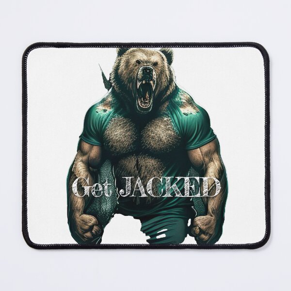 Item preview, Get JACKED Bodybuilding Fitness Gym Workout Exercise Merch Print Design designed and sold by tengamerx.