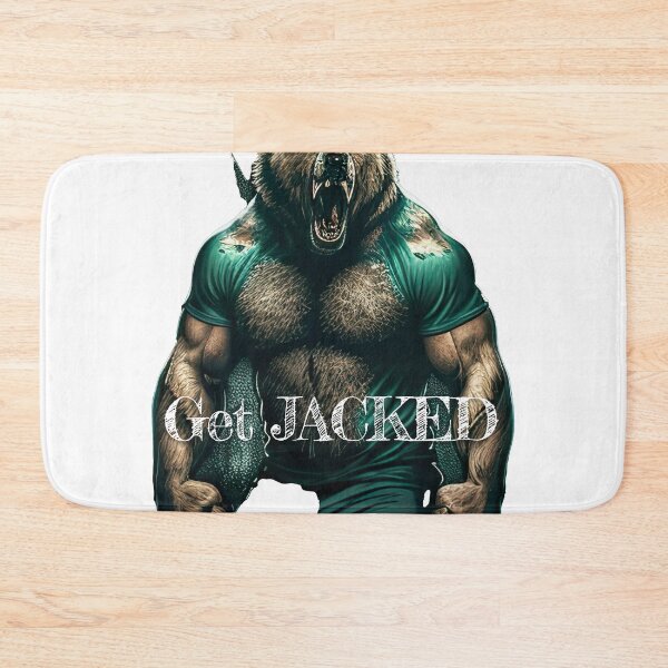 Item preview, Get JACKED Bodybuilding Fitness Gym Workout Exercise Merch Print  Design designed and sold by tengamerx.