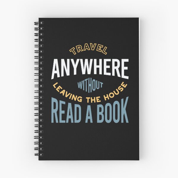 Item preview, Reading Travel Anywhere Read a Book designed and sold by whyitsme.