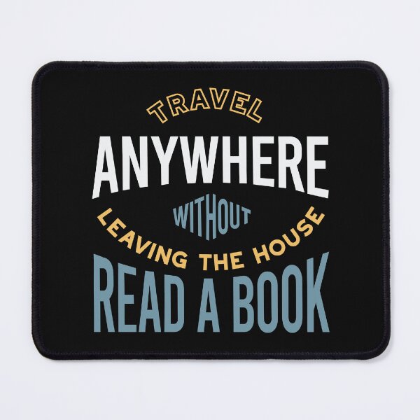 Item preview, Reading Travel Anywhere Read a Book designed and sold by whyitsme.