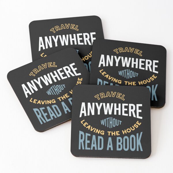 Item preview, Reading Travel Anywhere Read a Book designed and sold by whyitsme.