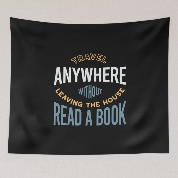 Item preview, Reading Travel Anywhere Read a Book designed and sold by whyitsme.