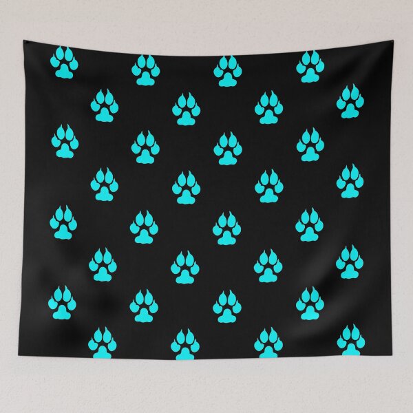 Item preview, Blue dog paws designed and sold by andrew JOHNSEN.