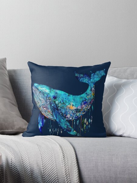 Artikel-Vorschau von Machen Sie einen Spritzer mit unserer Majestic Blue Whale Collection - Tauchen Sie ein in Oceanic Bliss!, designt und verkauft von ThePurpleMelon.