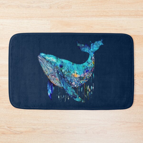 Artikelvorschau, Machen Sie einen Spritzer mit unserer Majestic Blue Whale Collection - Tauchen Sie ein in Oceanic Bliss! entworfen und verkauft von ThePurpleMelon.
