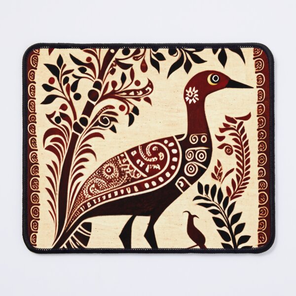 Item preview, Warli Bird designed and sold by Banded-Canyon.