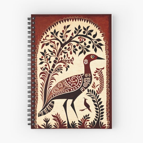 Item preview, Warli Bird designed and sold by Banded-Canyon.