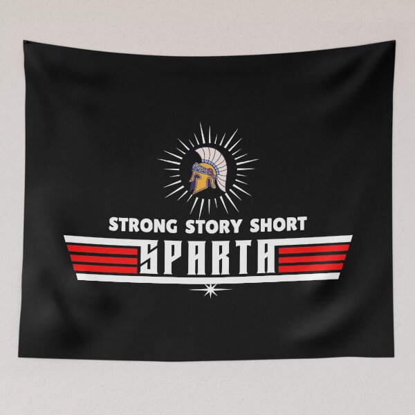 Item preview, Strong Story Short Sparta designed and sold by antarte99.
