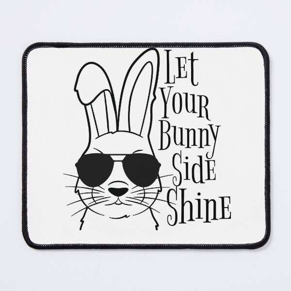 Item preview, Let Your Bunny Side Shine - Easter Bunny Funny Pun designed and sold by zptees.