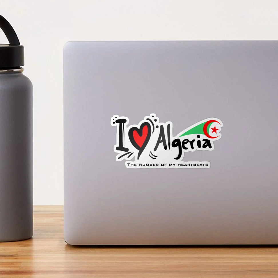 I love Algeria Sticker