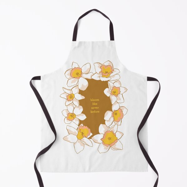 Item preview, Bloom like never before. Daffodil border drawing designed and sold by Alika's Garden.