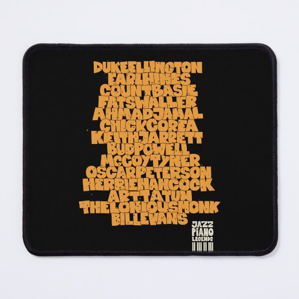 Item preview, Jazz Legends in Type: The Jazz Pianists designed and sold by Boogosh.