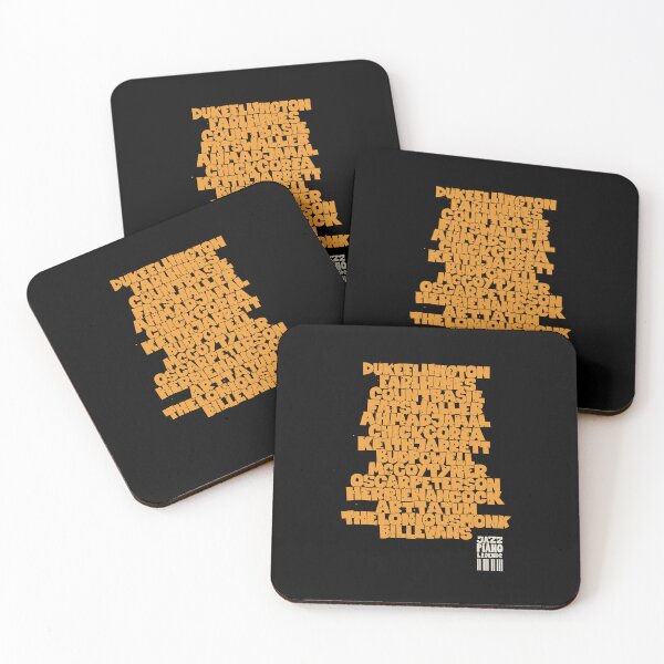 Item preview, Jazz Legends in Type: The Jazz Pianists designed and sold by Boogosh.
