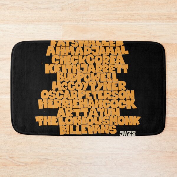 Item preview, Jazz Legends in Type: The Jazz Pianists designed and sold by Boogosh.