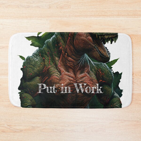 Item preview, Put in Work Bodybuilding Fitness Gym Workout Exercise Merch Print  Design designed and sold by tengamerx.