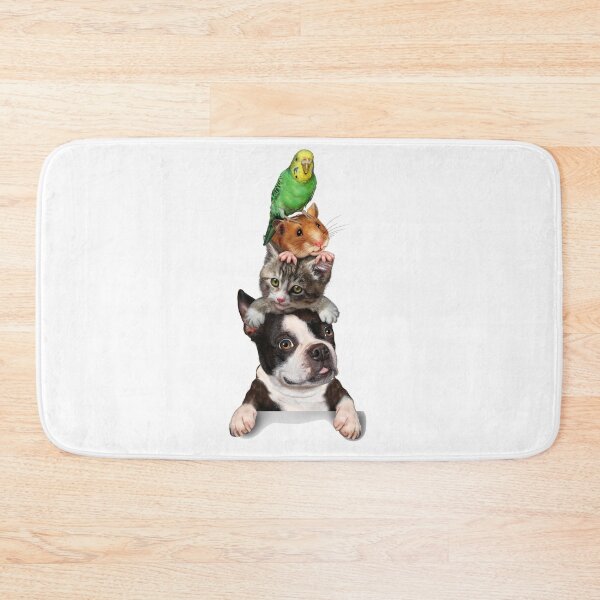 Item preview,  Pet sitting Hamster Dog Kitten And Parrot designed and sold by Gile-Shop.